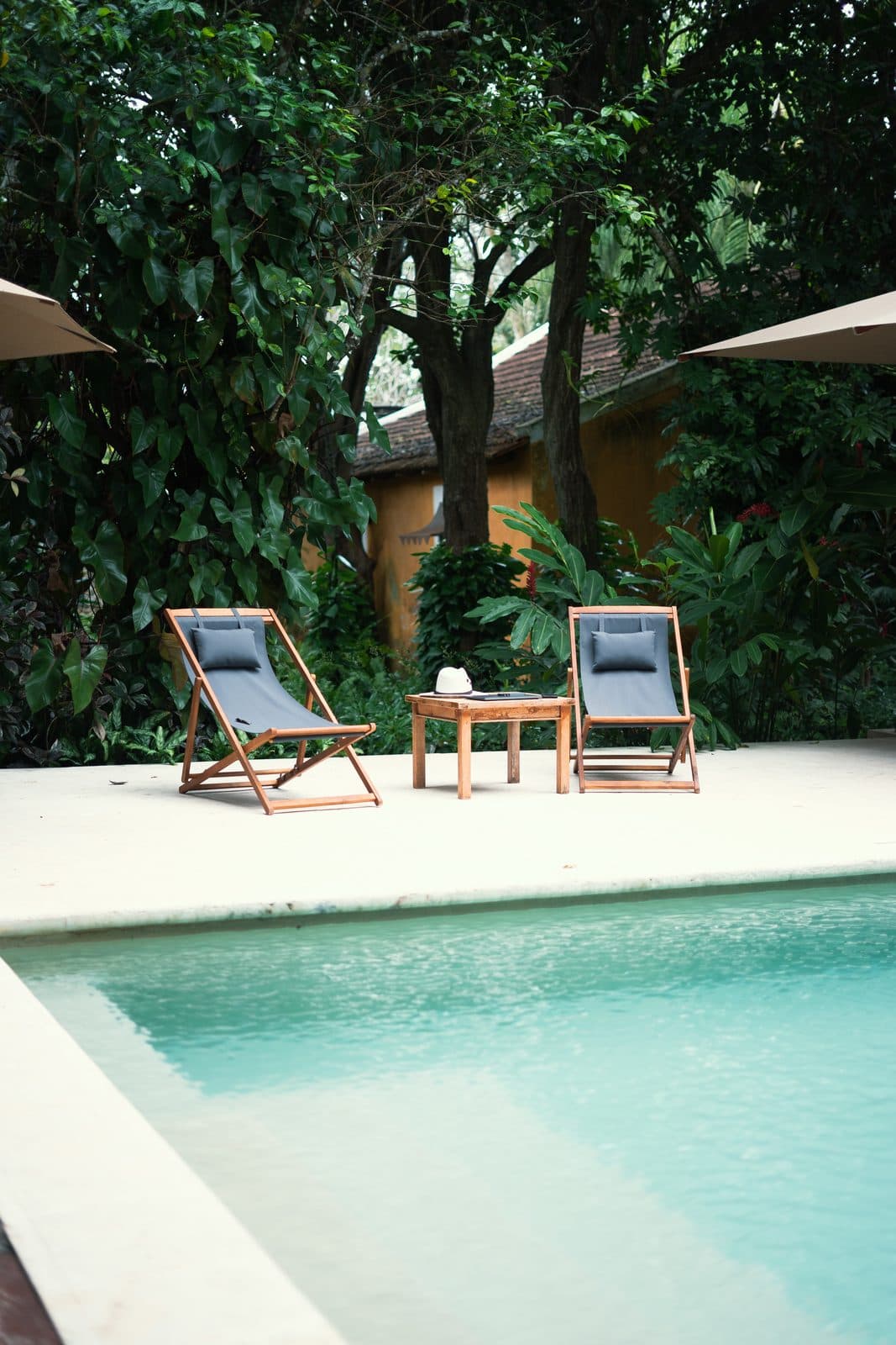 Deux piscines
