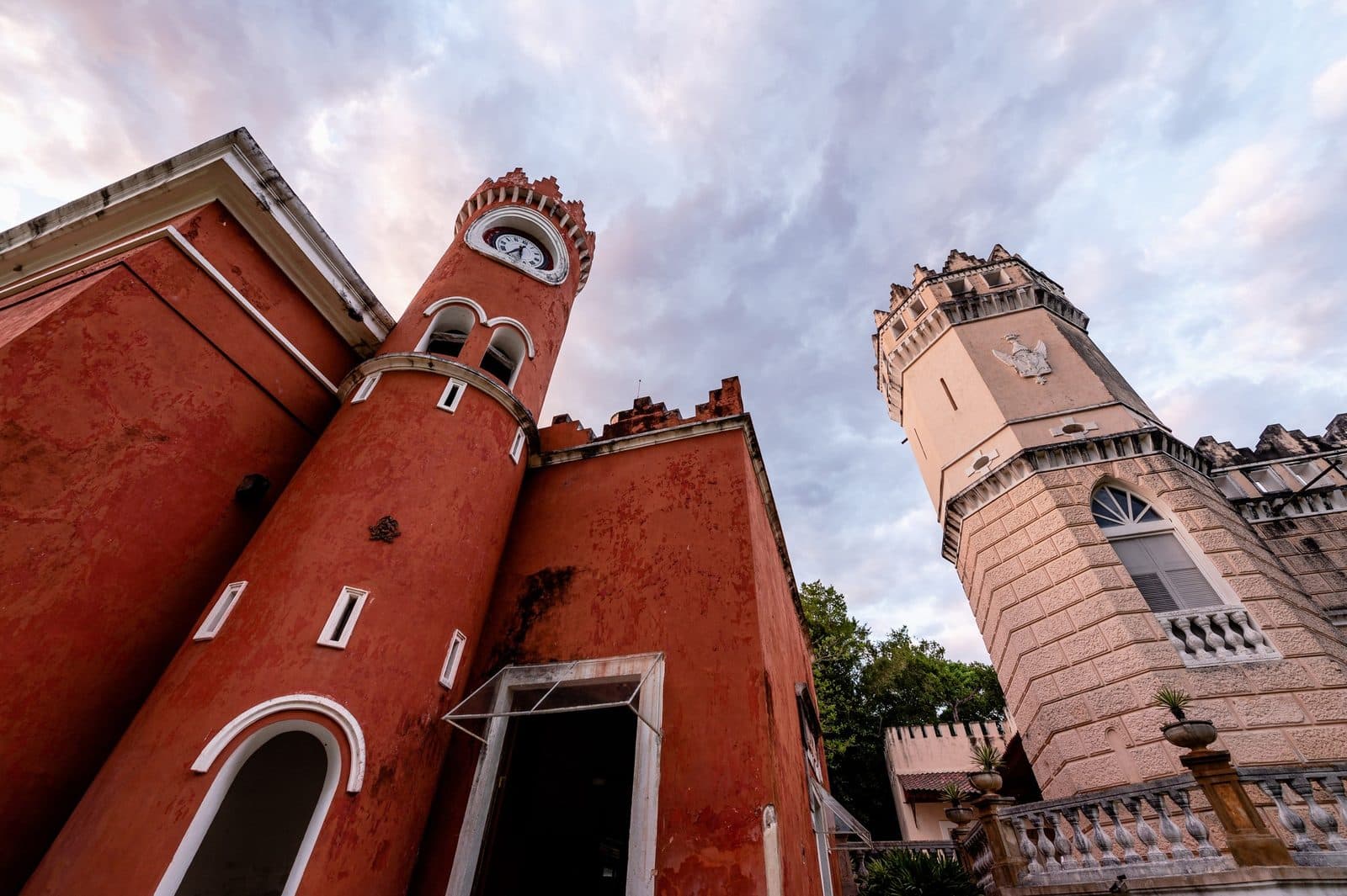 Fachada histórica de la Hacienda San Antonio Millet