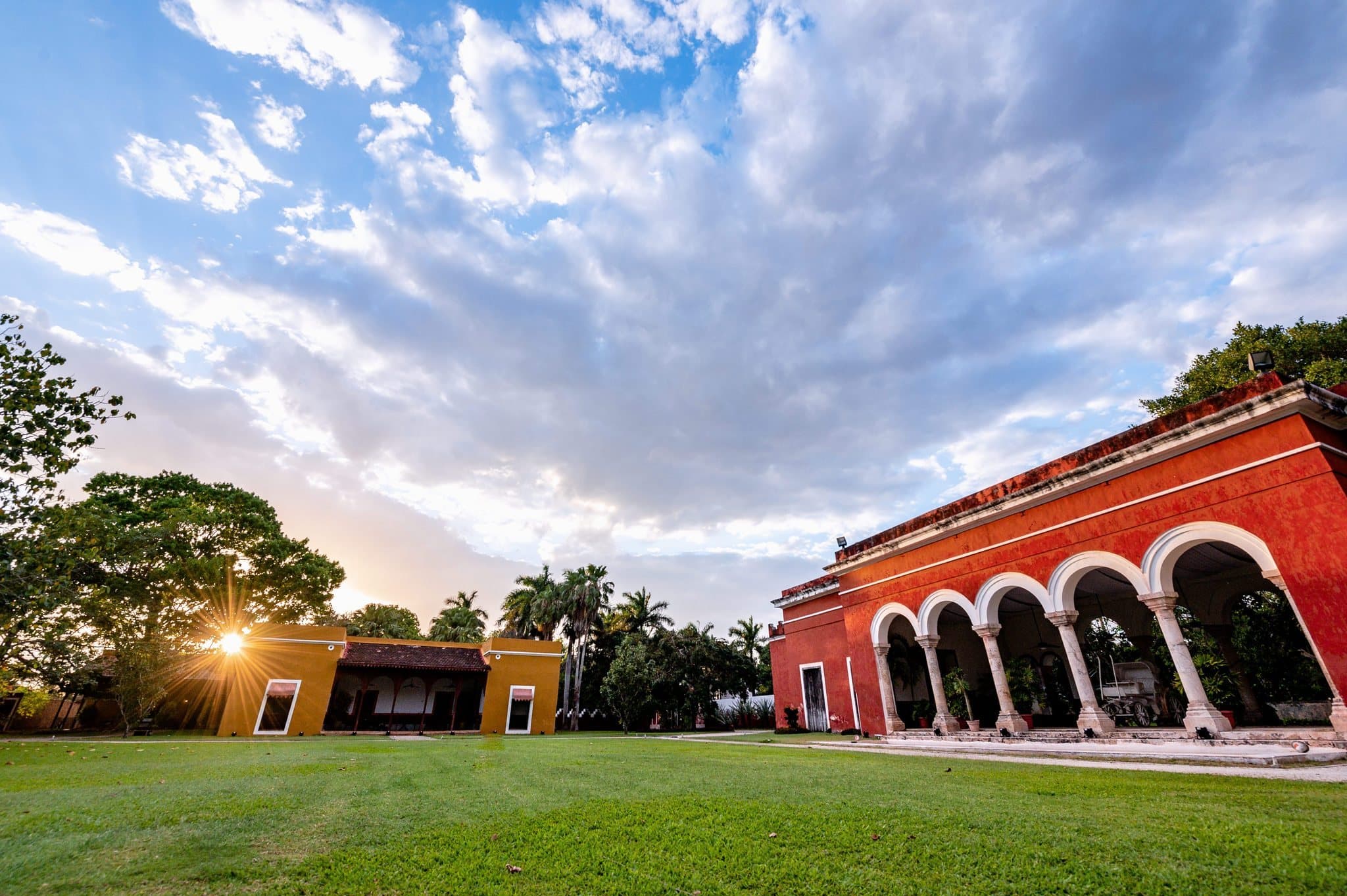 Hacienda San Antonio Millet — fachada de la hacienda