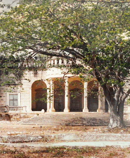 La hacienda antes de su restauración, fotografía histórica 3